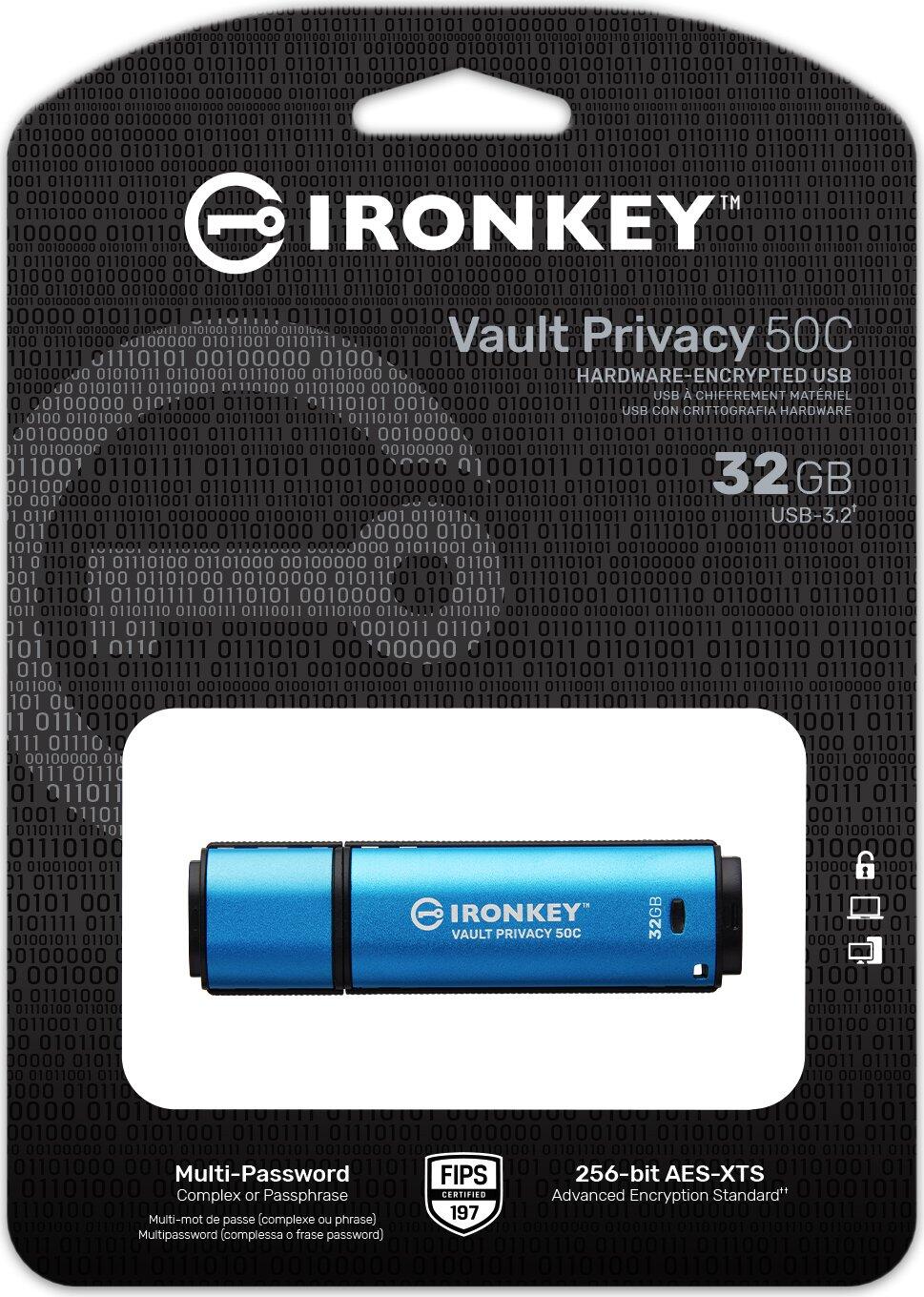 Kingston IronKey Vault Privacy 50 - 32GB