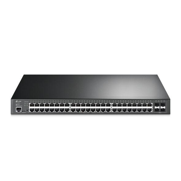 TP-LINK TL-SG3452XP 52-Port Gigabit and 4-Port 10GE SFP+ L2+ Managed PoE+
