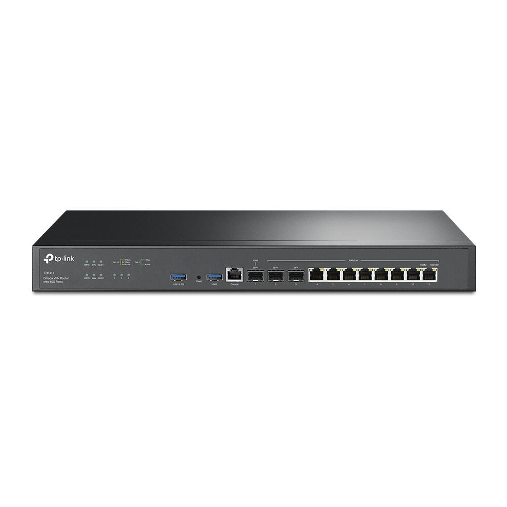 TP-Link Omada 10Gigabit VPN Router SFP+ rackmontierbar (ER8411)