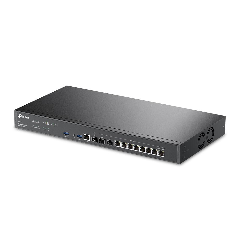 TP-Link Omada 10Gigabit VPN Router SFP+ rackmontierbar (ER8411)