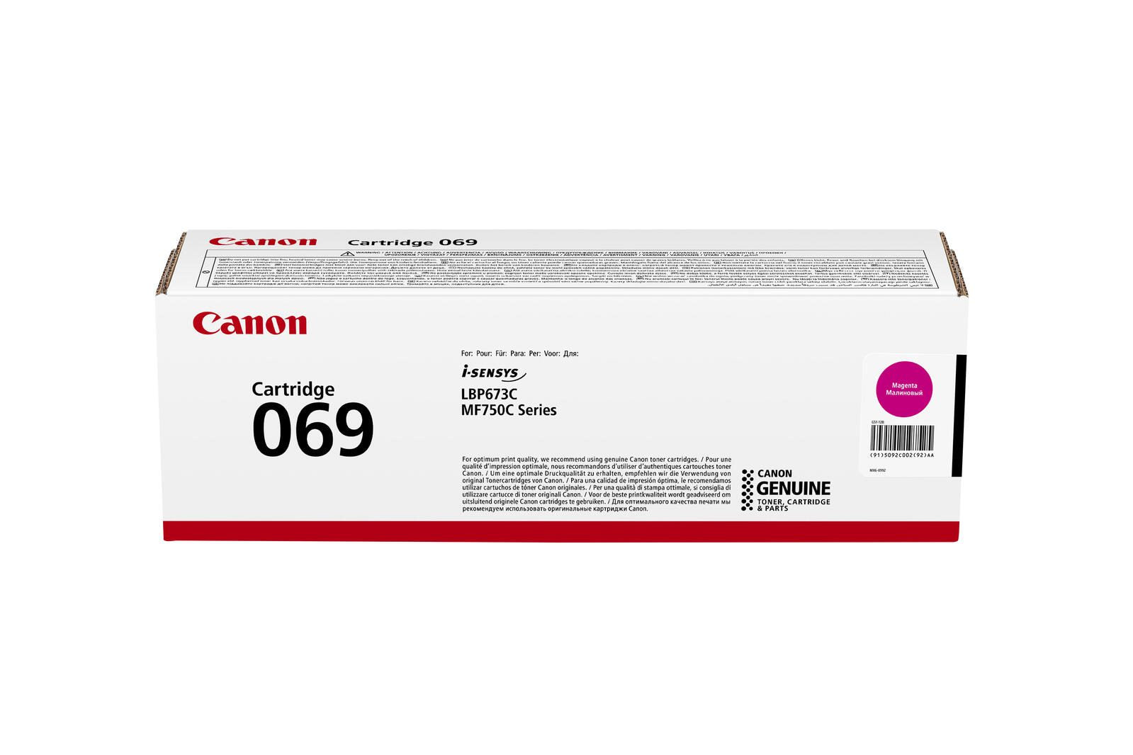 Canon Original 069 Toner - magenta (5092C002)