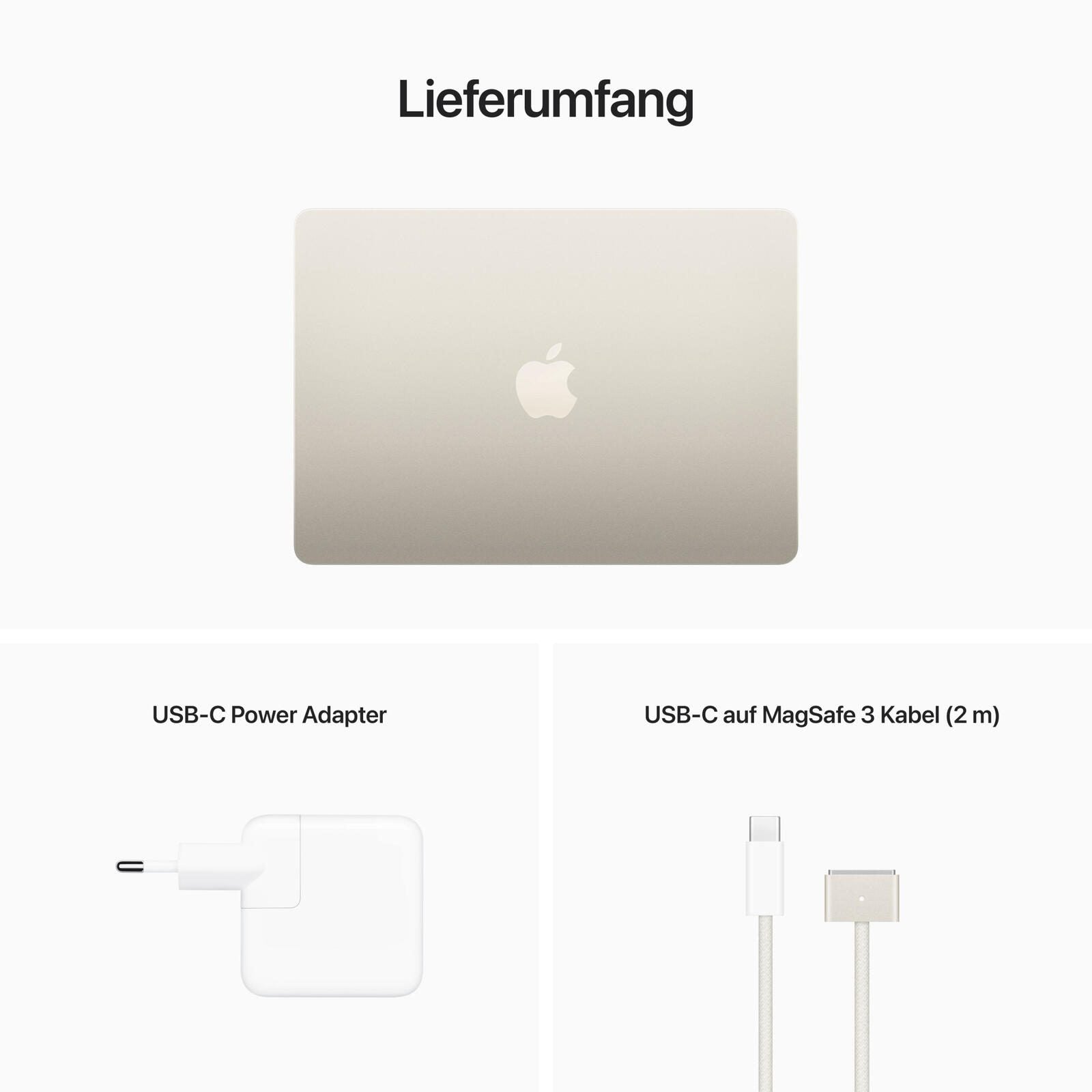 Apple MacBook Air 34,5cm (13,6') starlight
