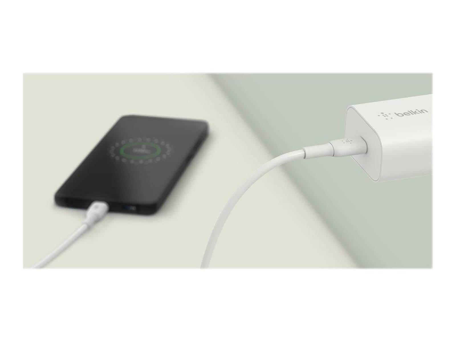 Belkin BoostCharge USB-C PD 3.0 PPS Wall Charger 25W - White