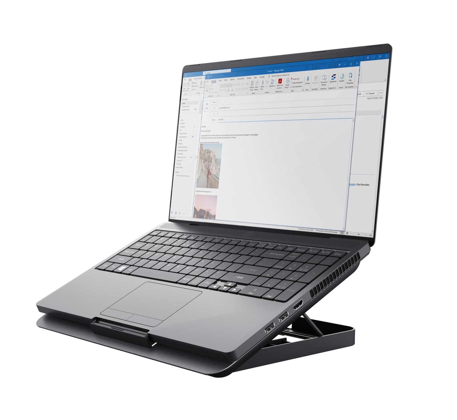 Trust Exto Laptop-Kühler - Grau
