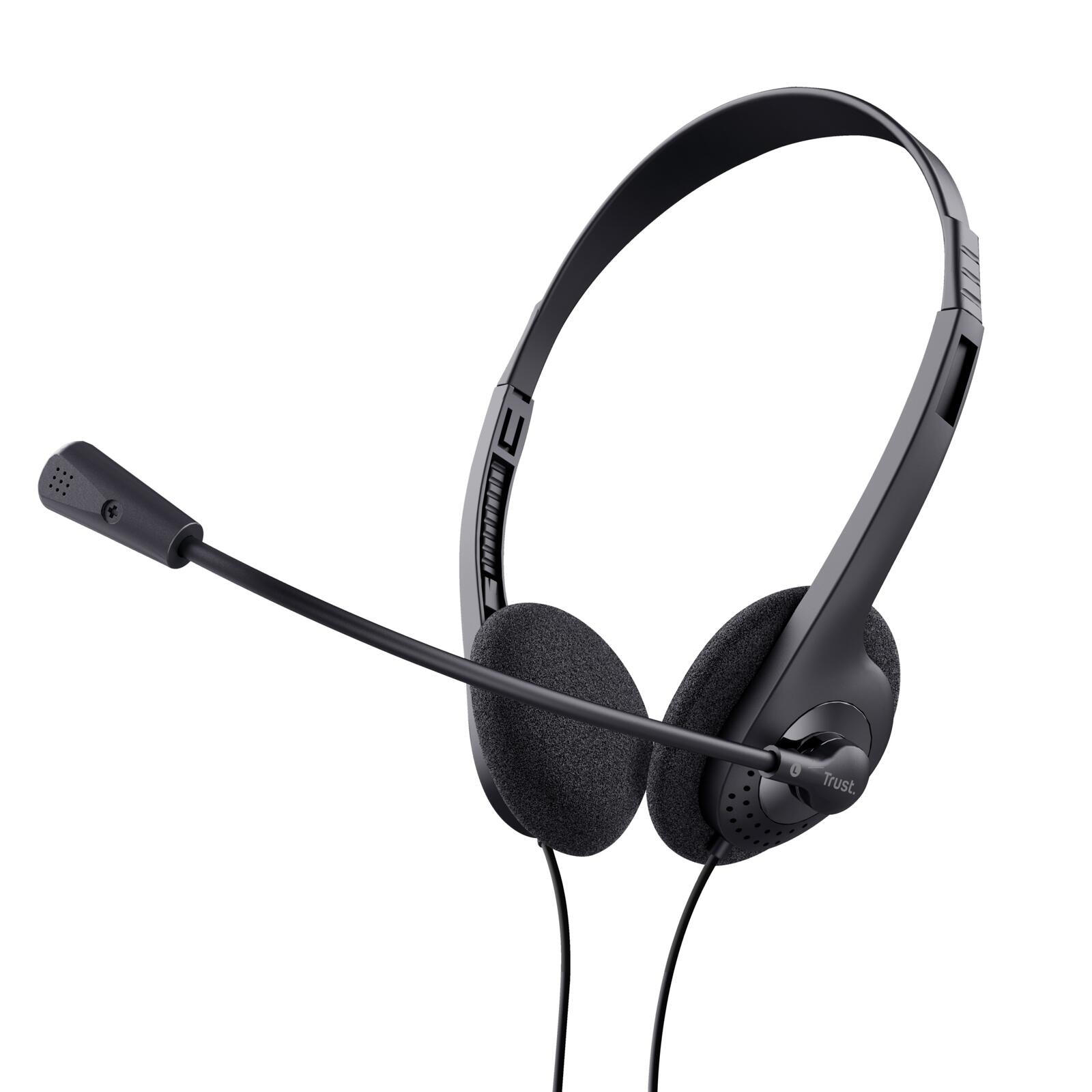Trust Headset für Chats - Schwarz