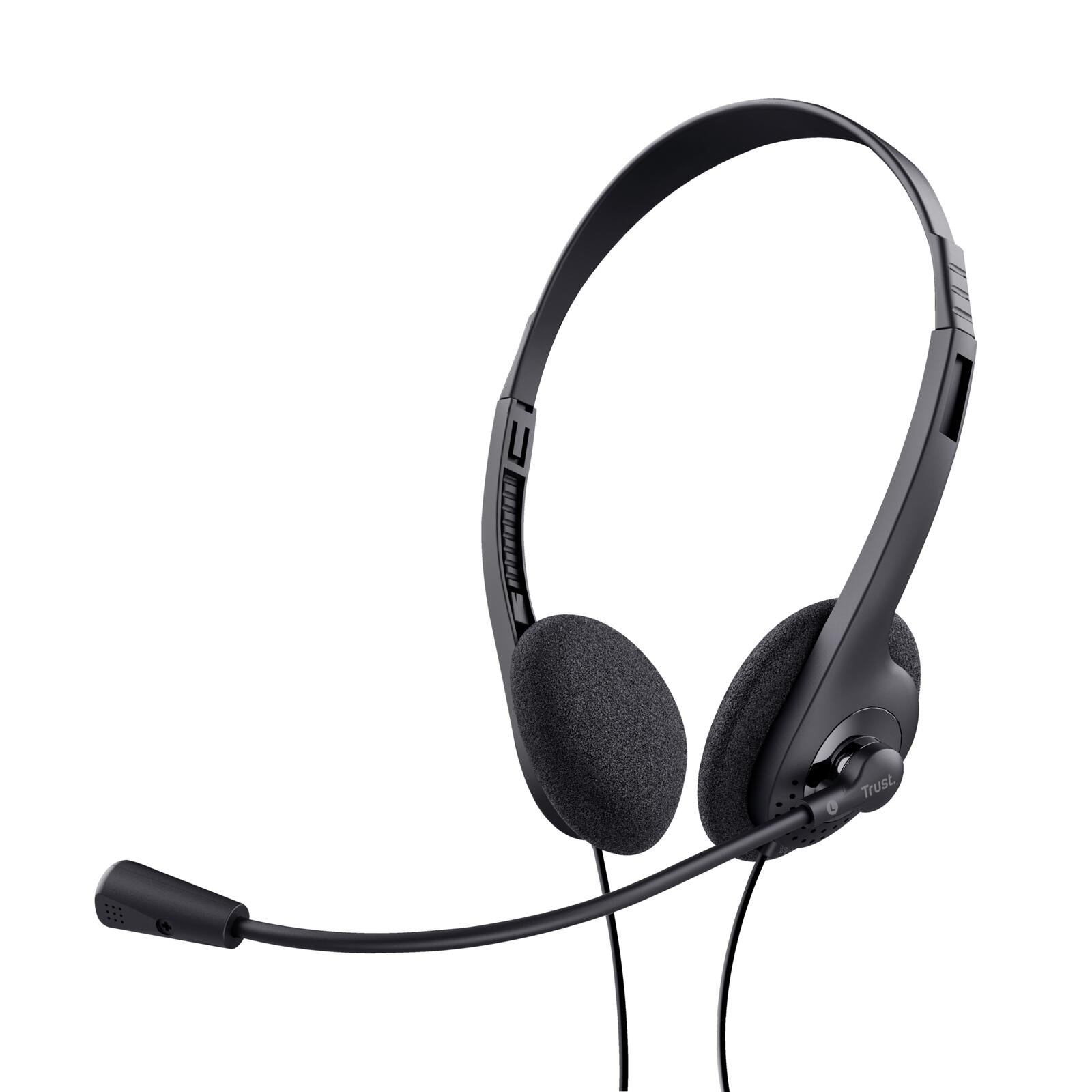 Trust Headset für Chats - Schwarz