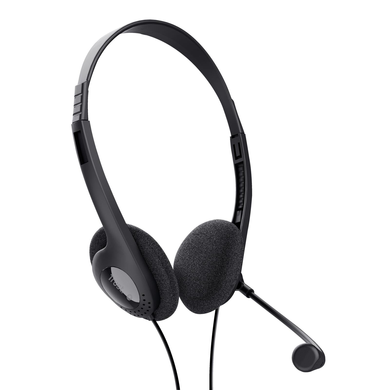 Trust Headset für Chats - Schwarz