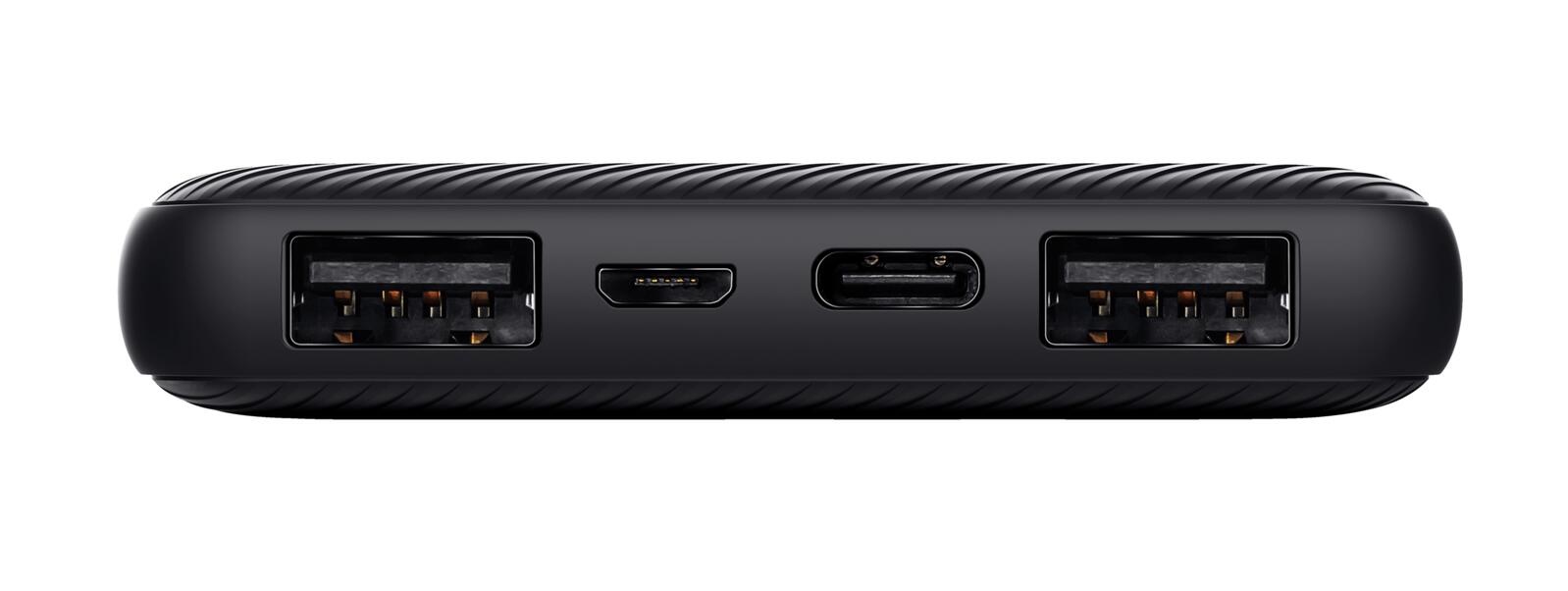 Trust Primo Ultradünne 10.000 mAhPowerbank - Schwarz