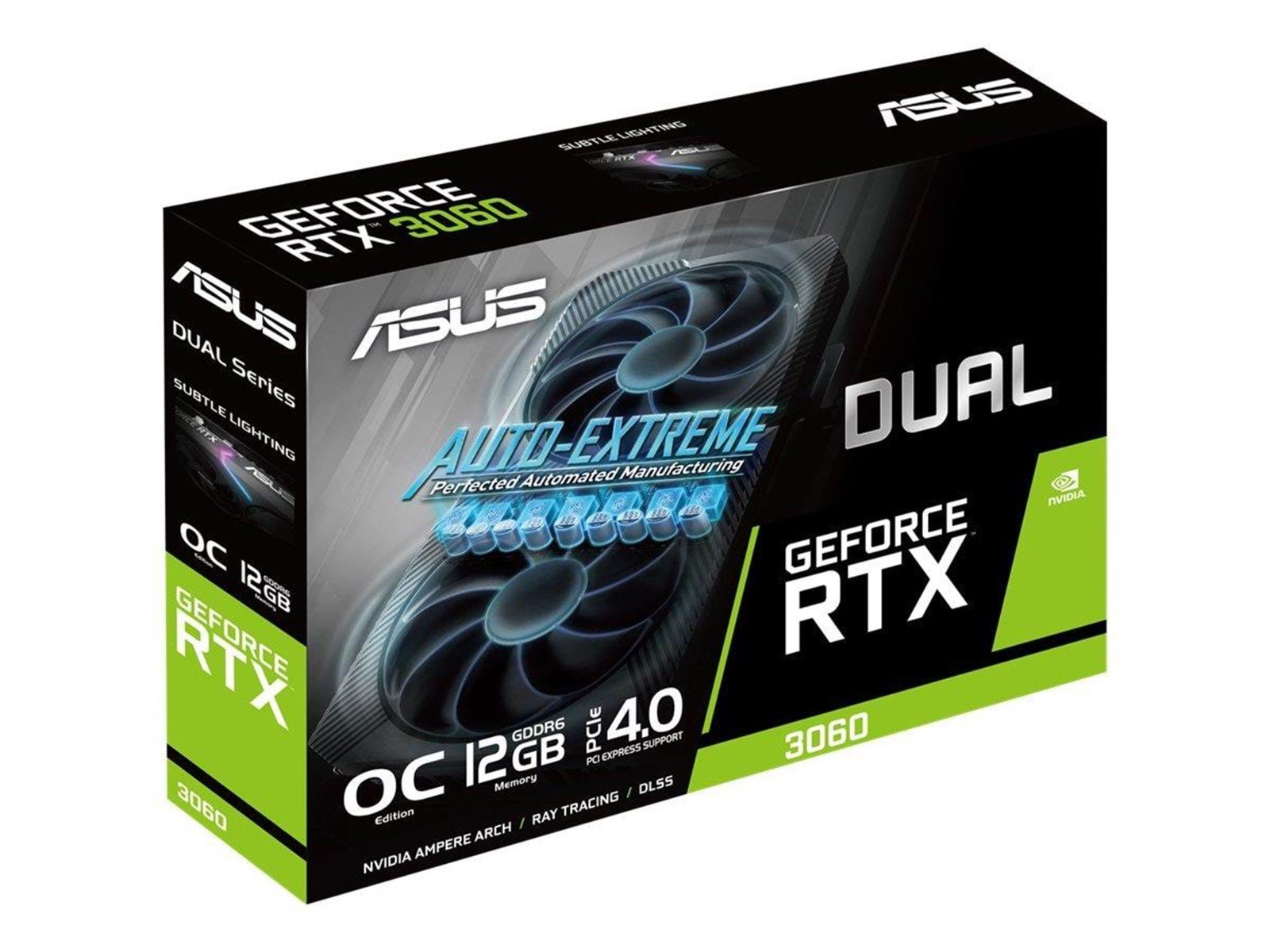 ASUS GeForce RTX 3060 DUAL OC V2 LHR - 12GB GDDR6 RAM - Grafikkarte