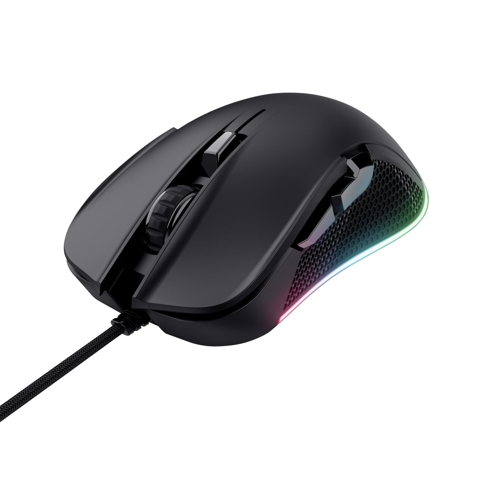 Trust Gaming GXT 922 Ybar Gaming-Maus - Schwarz
