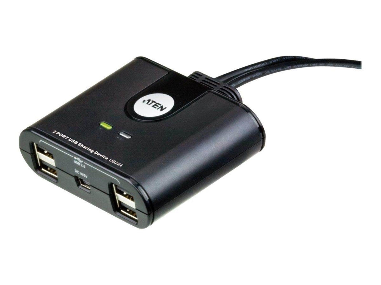 ATEN US224 2-Port USB Peripheral Sharing Device USB-Hubs