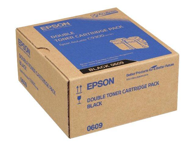 Epson Original Doppelpack Toner schwarz 13.000 Seiten (C13S050609)