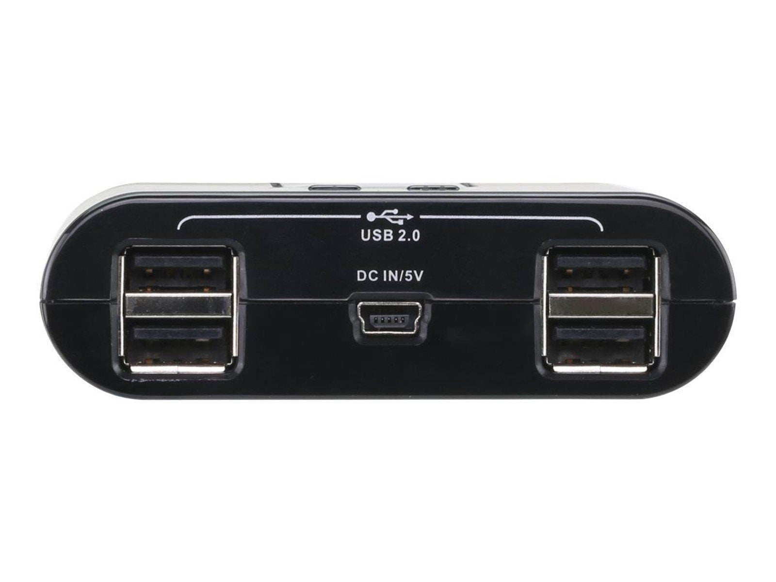 ATEN US424 4-Ports USB Peripheral Sharing Device USB-Hubs