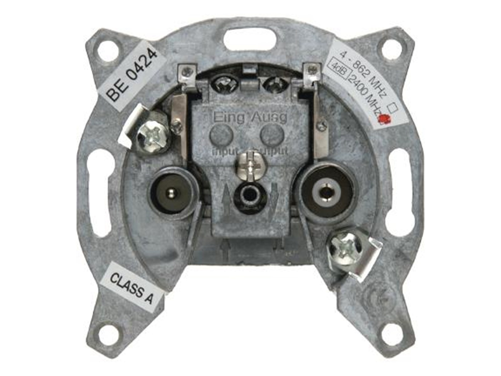 Berker Aerial socket 2 hole single box