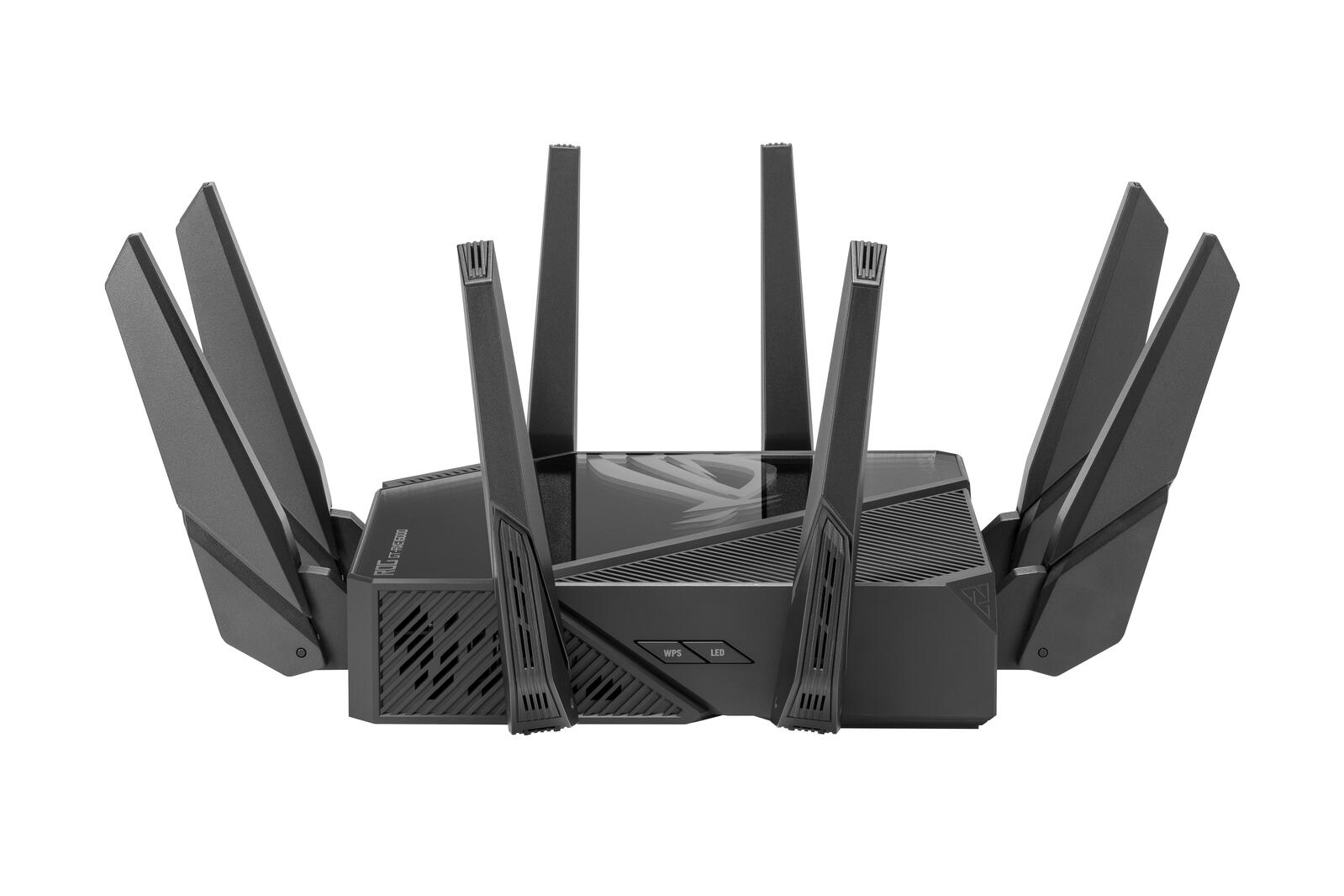 ASUS ROG Router GT-AXE16000 Rapture Quad-Band 6GHz WiFi 6E 10G Ethernet (90IG06W0-MU2A10)