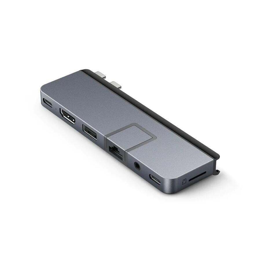 HyperDrive DUO PRO 7-in-2 USB-C Hub - Grau