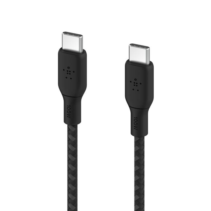 Belkin Boost Charge USB-C auf USB-C Kabel 100W (2m, Schwarz)