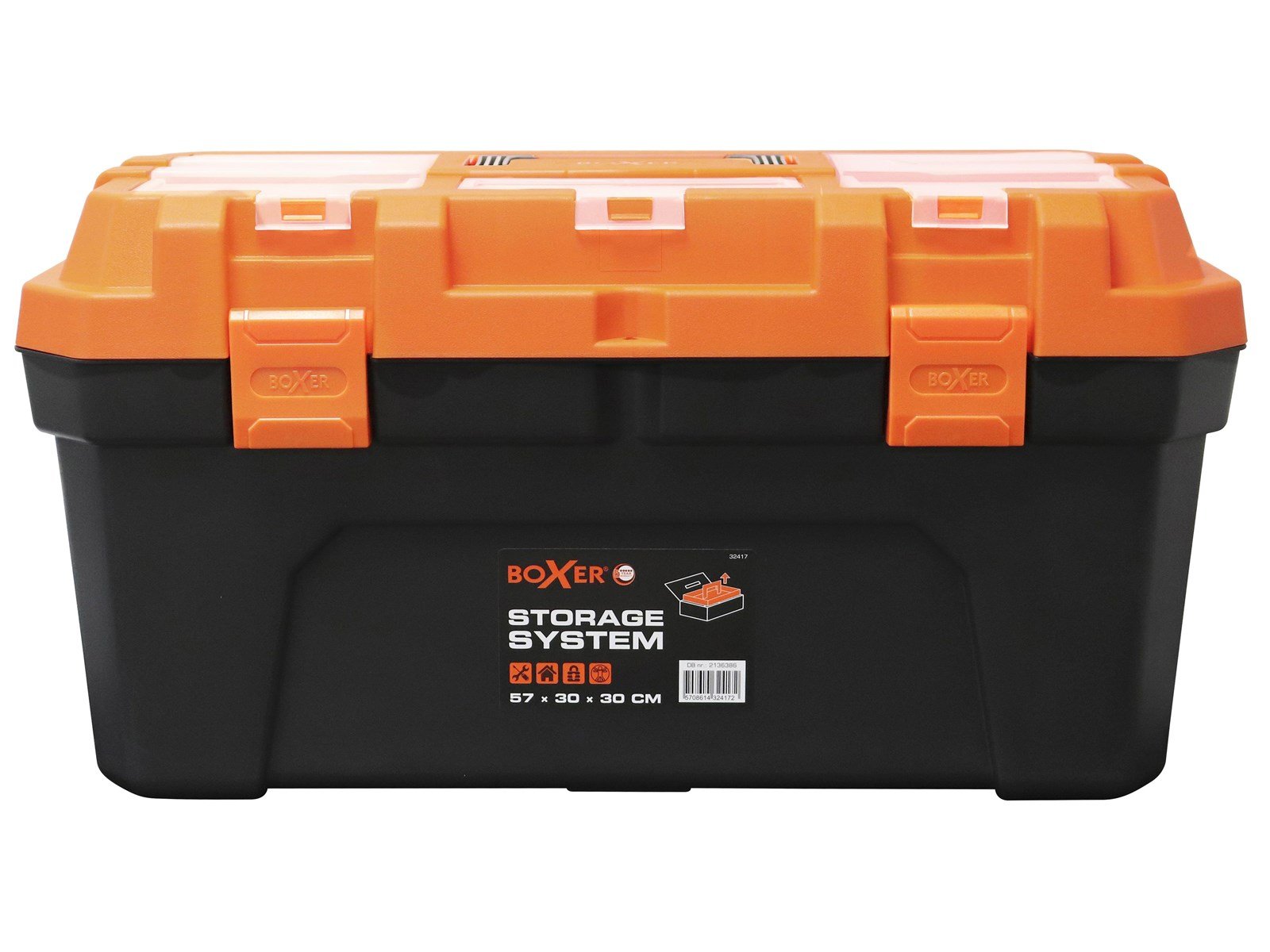 Boxer Plastic tool box 22.5