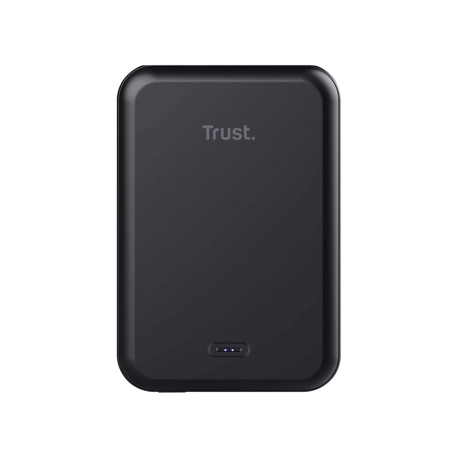 Trust Magno Magnetische kabellose 5.000 mAh-Powerbank - Schwarz
