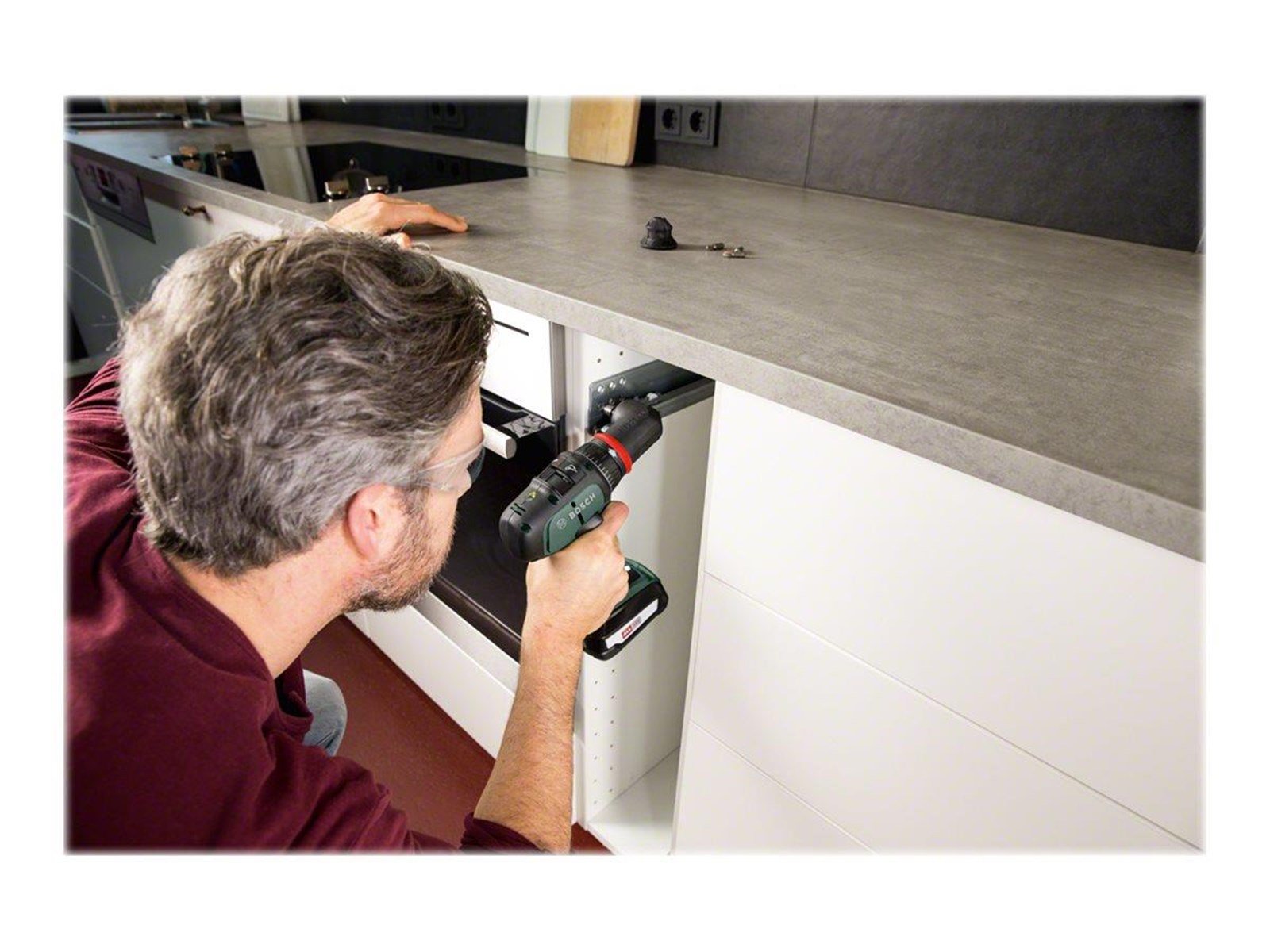 Bosch AKKUBORESKRUEMASKINE ADV 18 2X2.5AH