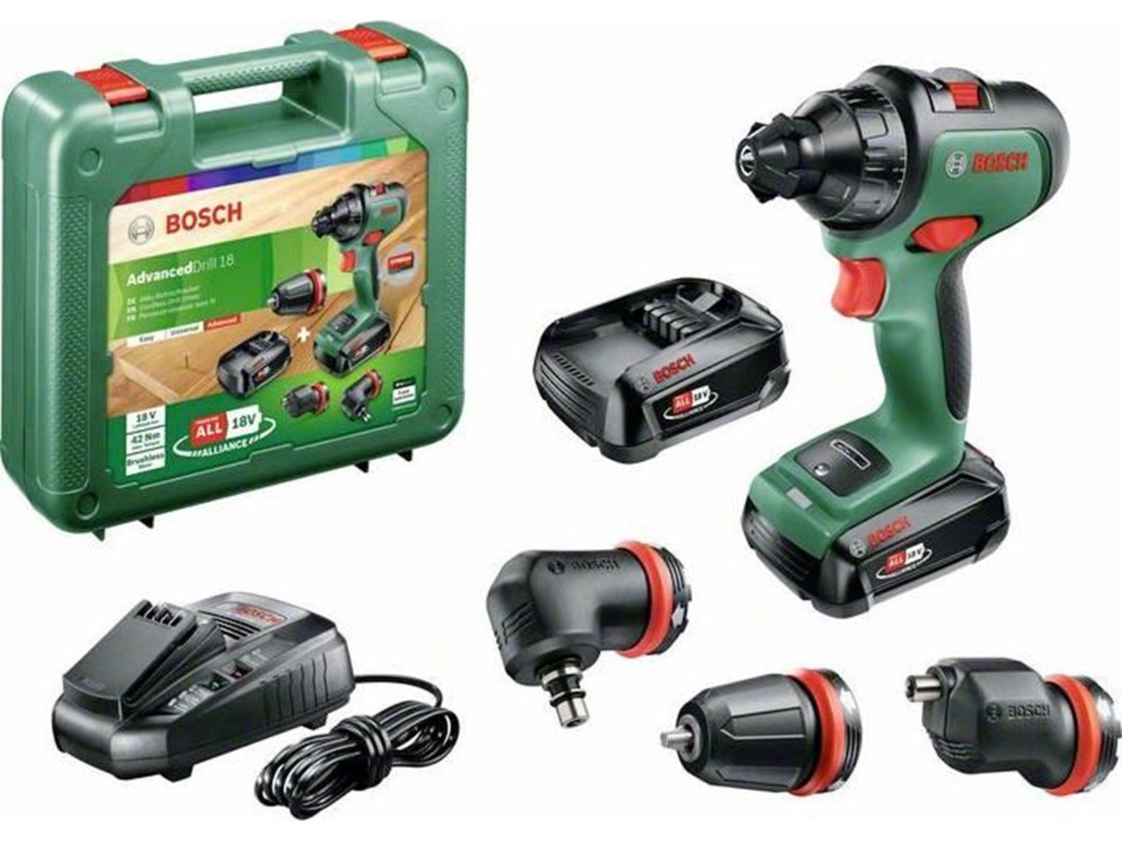 Bosch AdvancedDrill 18 2X2.5AH