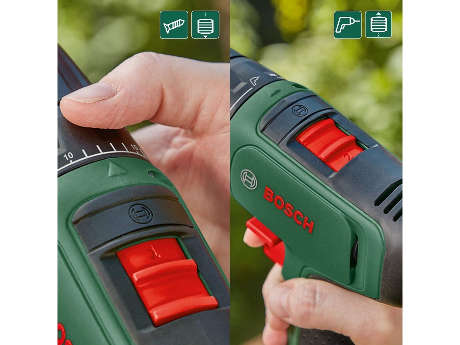 Bosch AKKUSKRUEMASKINE EASY 1200 2X1.5AH