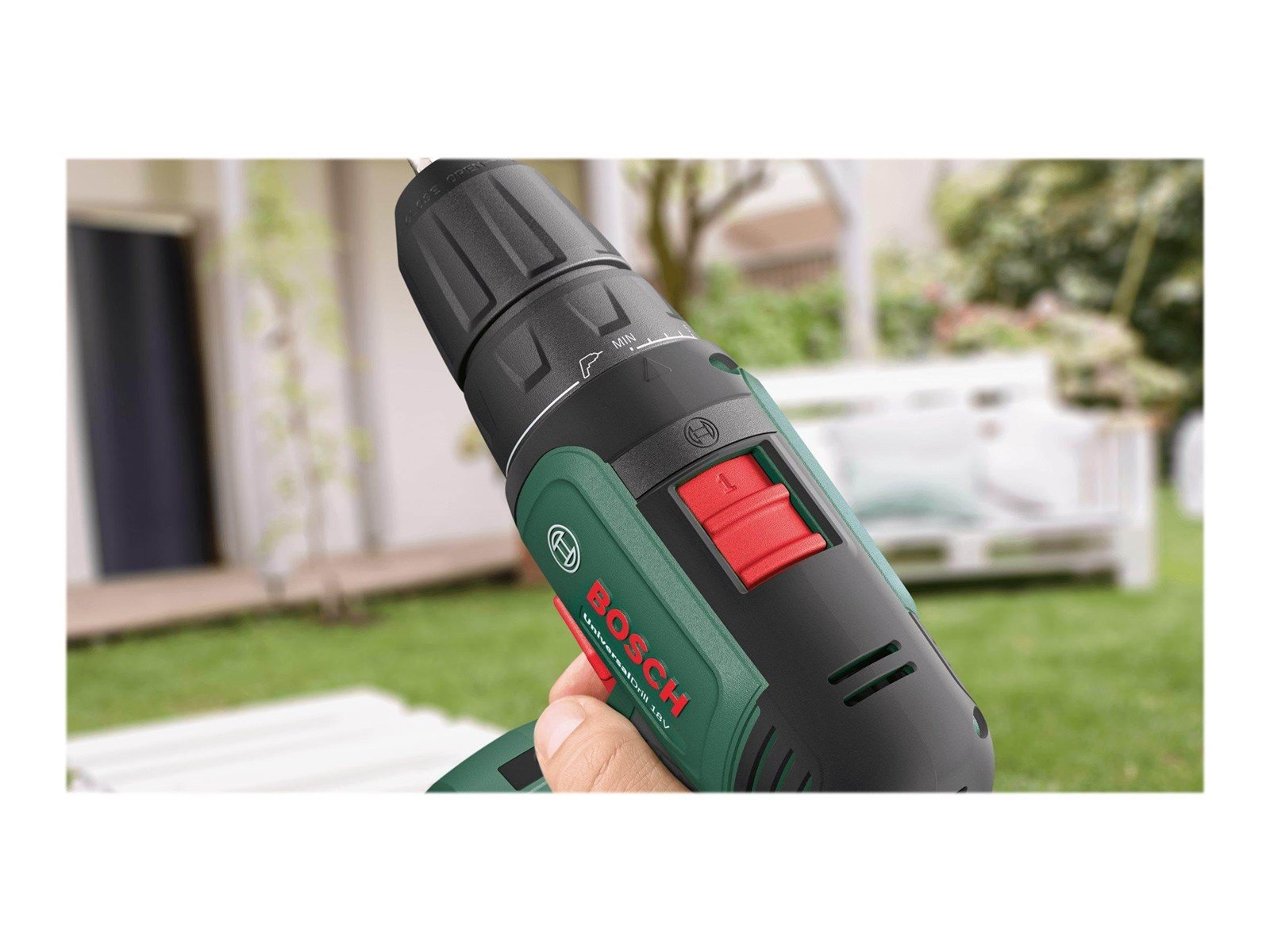 Bosch AKKUSLAGBOREMASKINE UNI IMPACT 18V 2X1.5