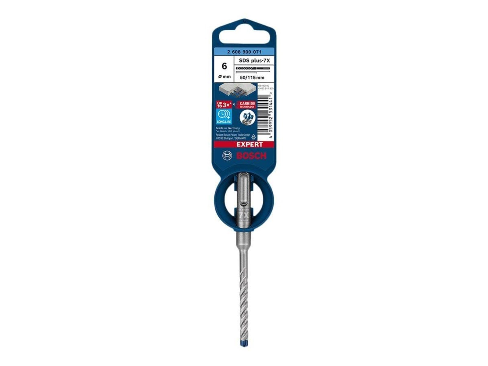 Bosch HAMMERBOR PLUS-7X 6X115MM