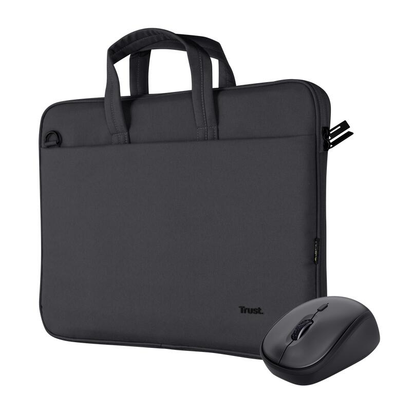 Trust Bologna Laptoptaschen-Maus-Set - Schwarz