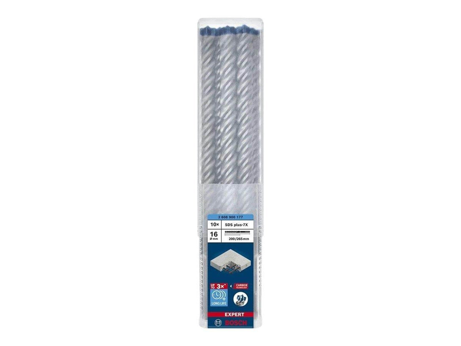 Bosch HAMMERBOR PLUS-7X 16X265MM 10 STK