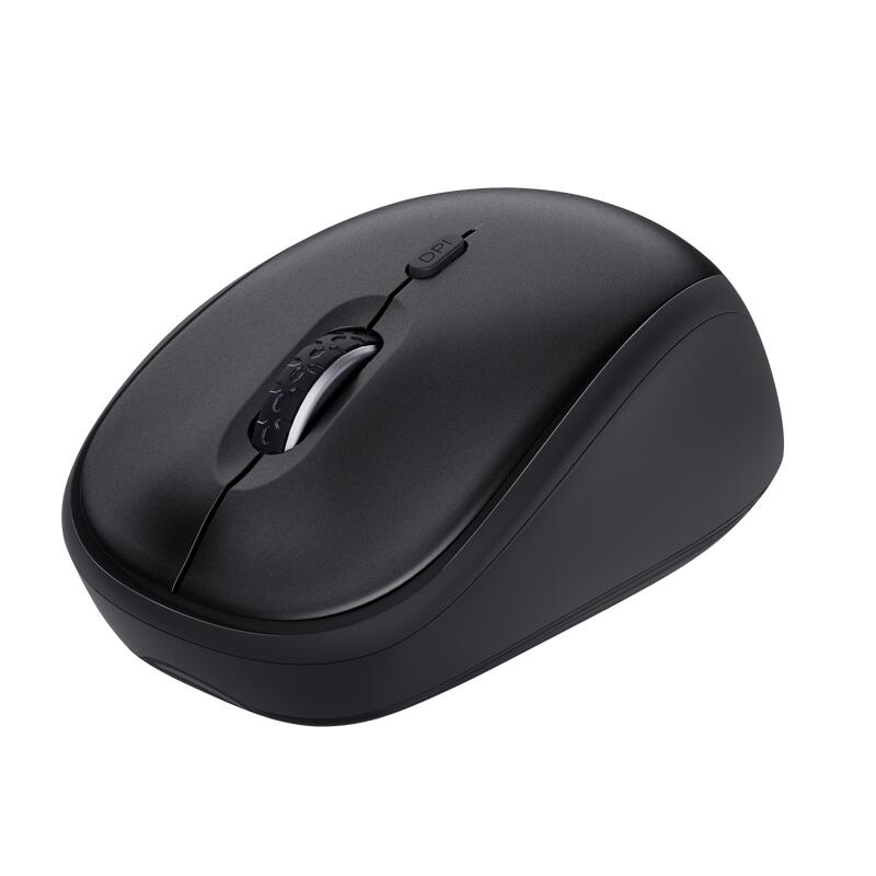 Trust Ody II Stilles kabelloses Tastatur-Maus-Set - Schwarz DE