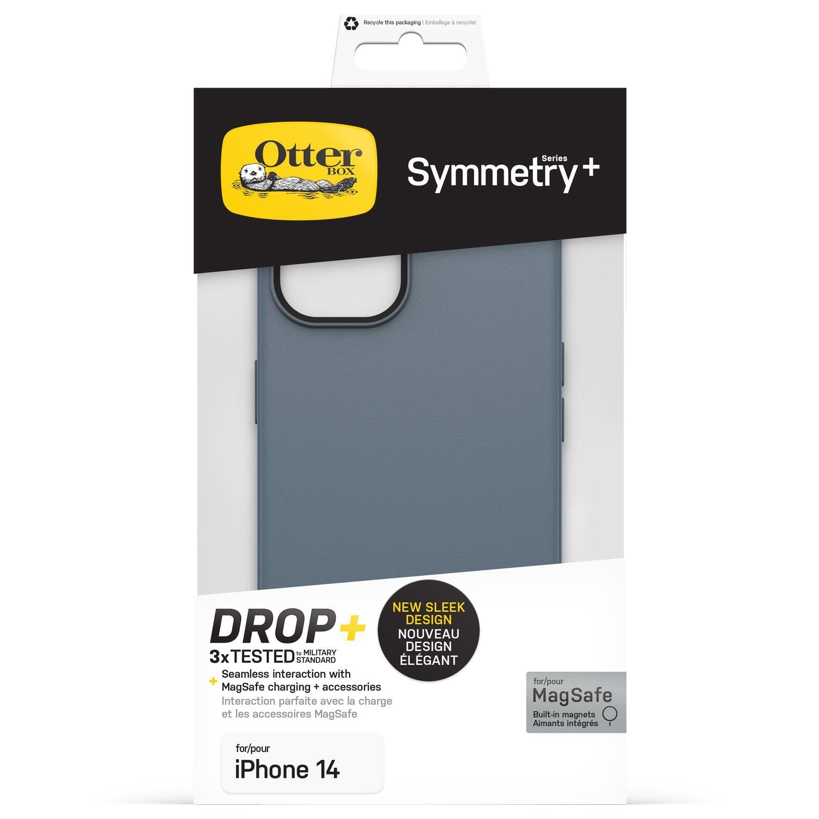 OtterBox Symmetry Plus für das Apple iPhone 13 & 14 - Blau (Retail)