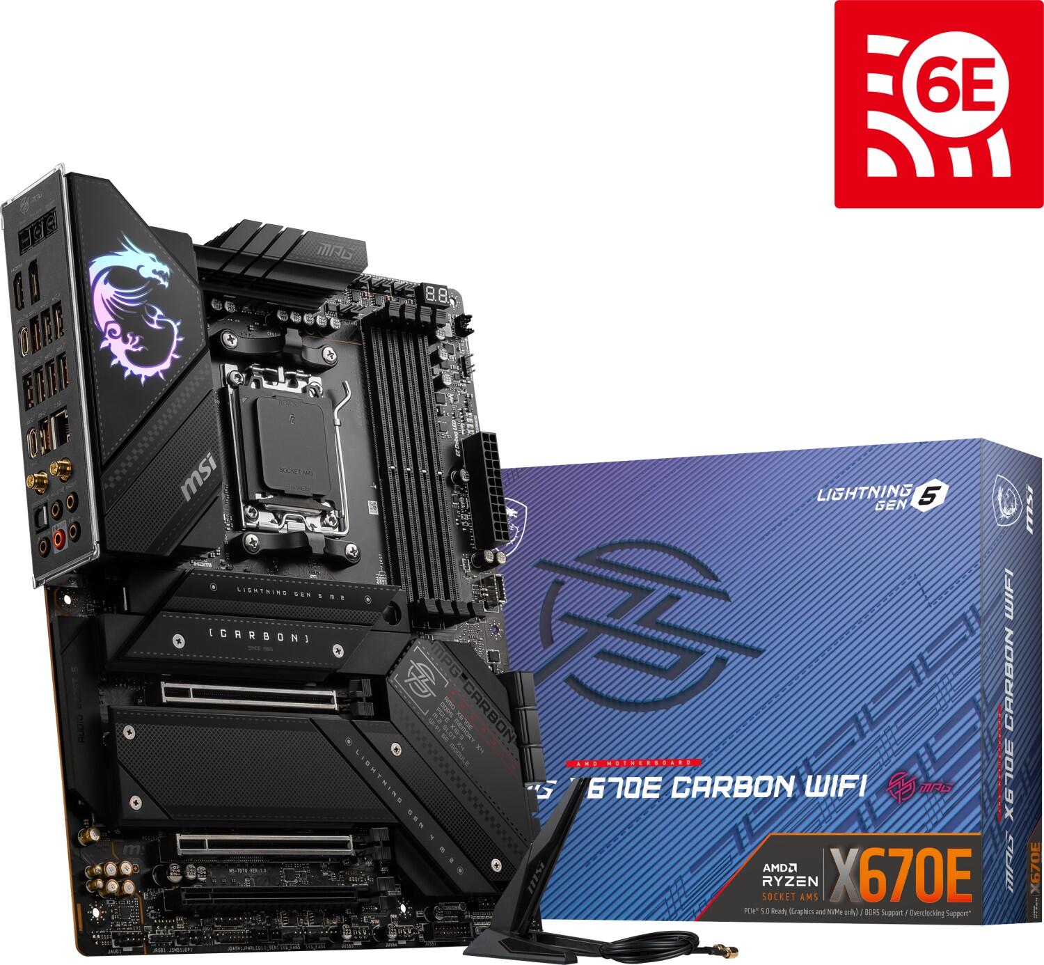 MSI MPG X670E Carbon WiFi
