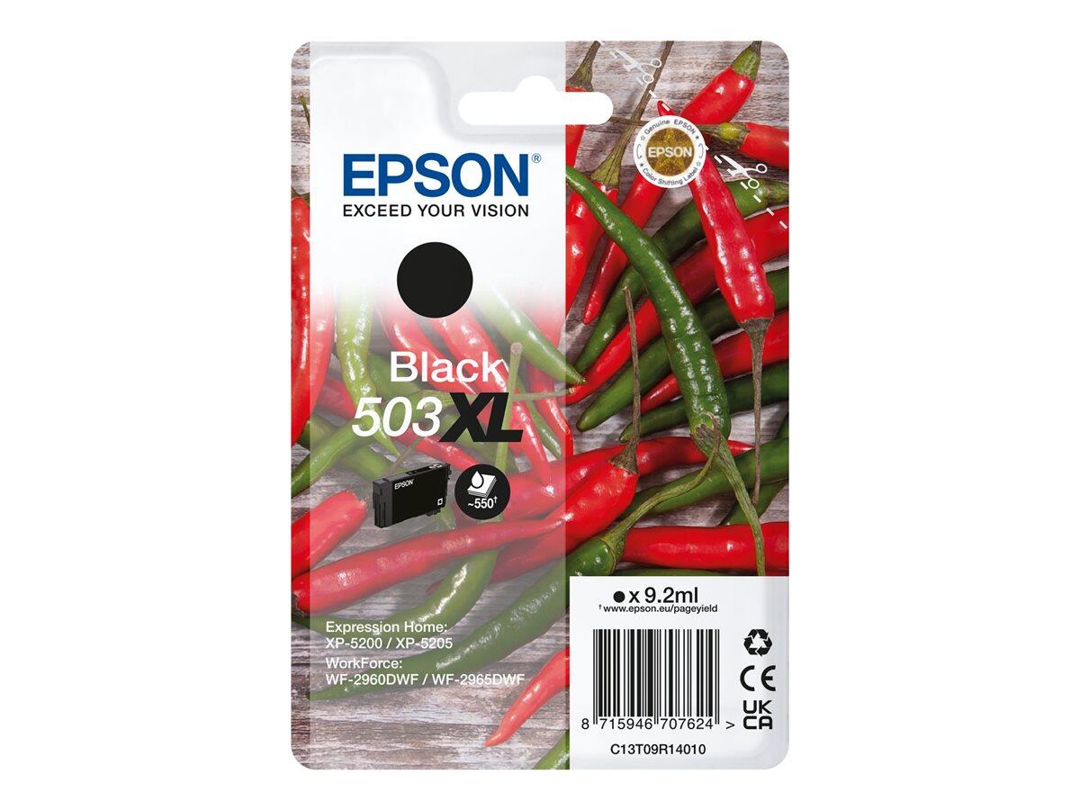 Epson Original 503XL Chilischoten Druckerpatrone - schwarz (C13T09R14010)