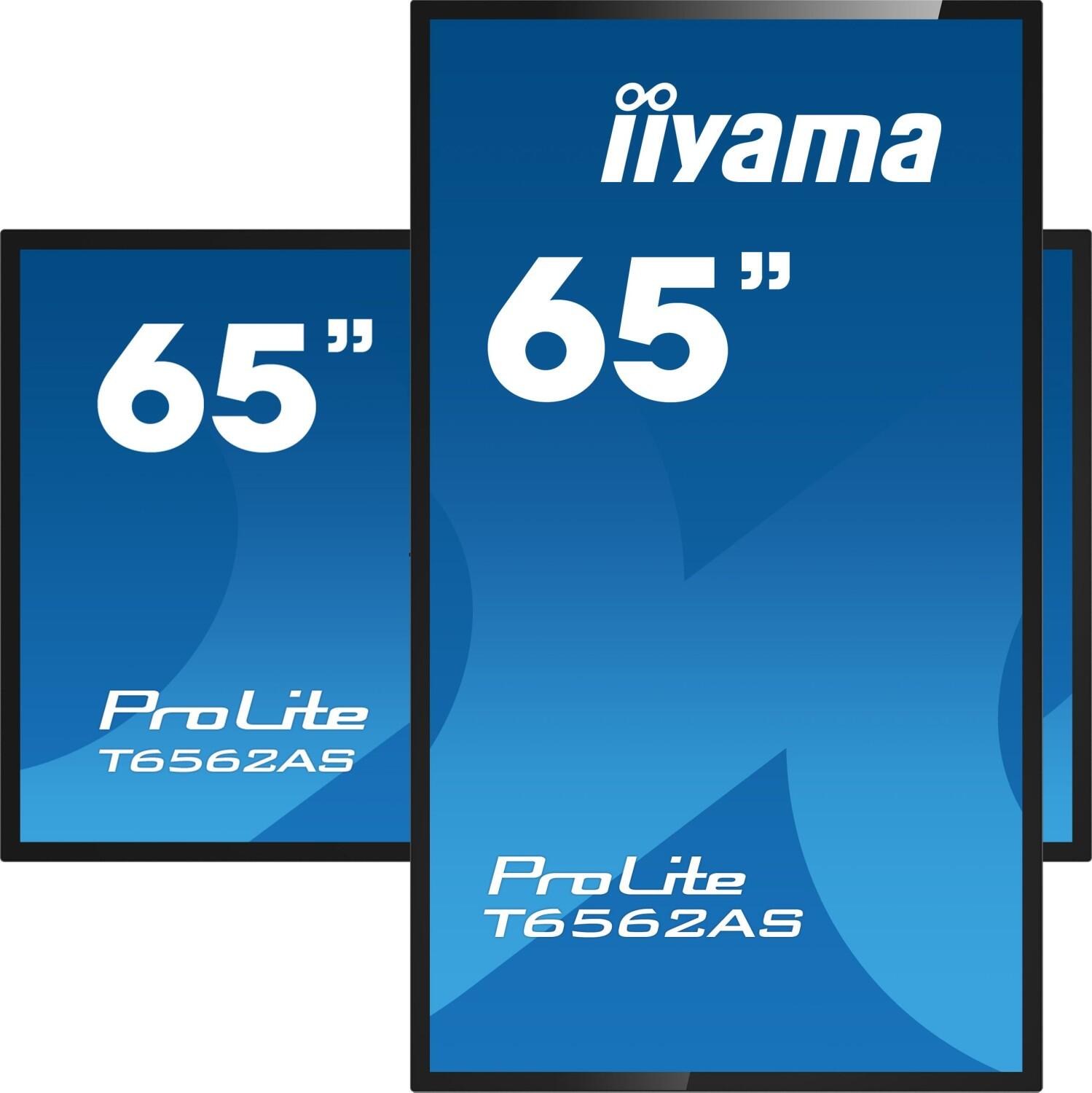 iiyama PROLITE T6562AS-B1 interaktiv Signage Display 164 cm (64,5 Zoll)