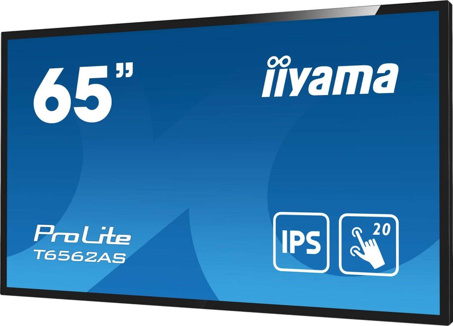 iiyama PROLITE T6562AS-B1 interaktiv Signage Display 164 cm (64,5 Zoll)