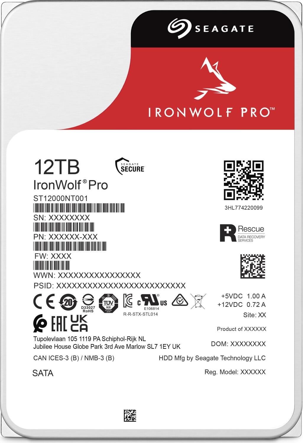 Seagate IronWolf® Pro - 12 TB