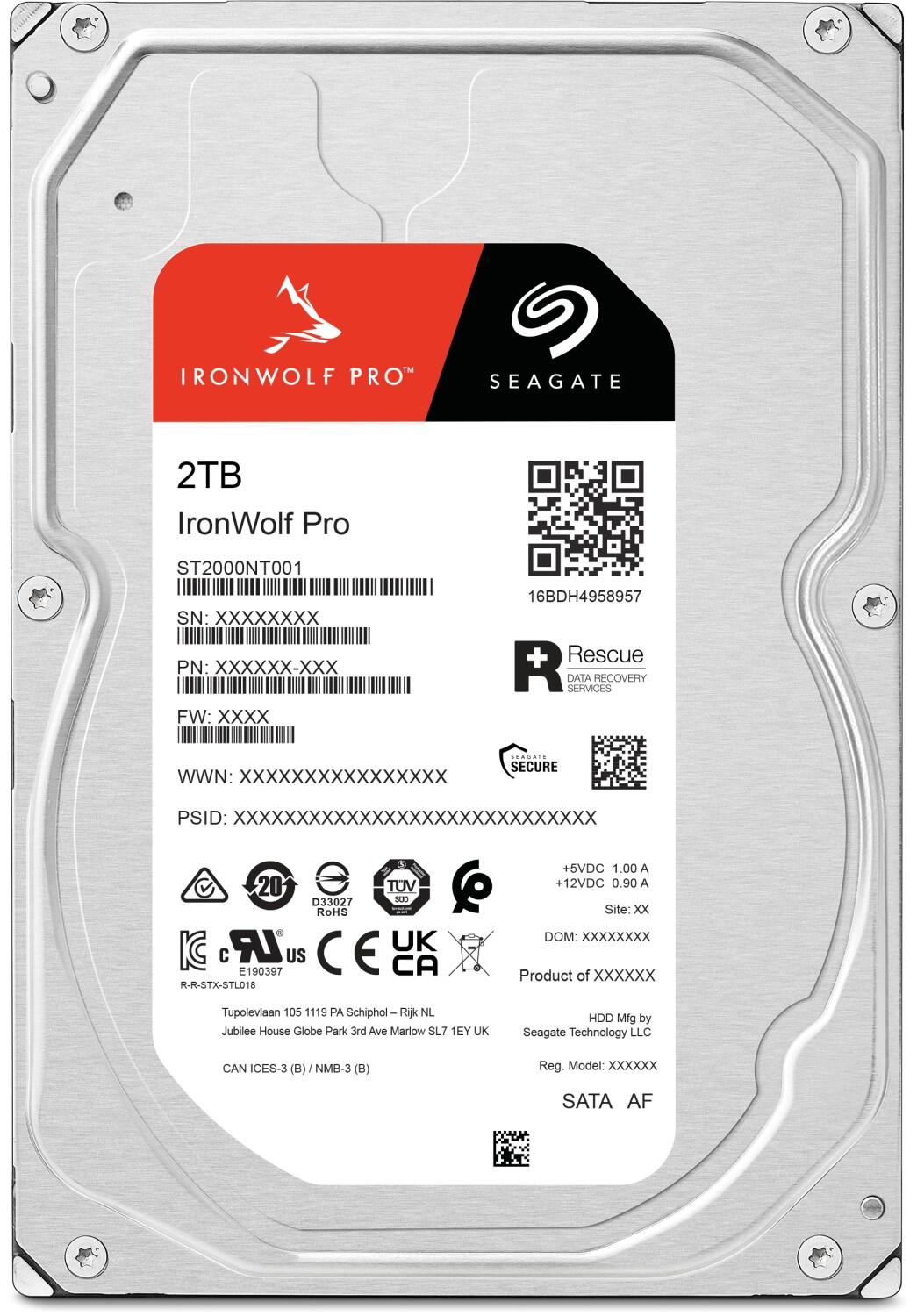 Seagate IronWolf® Pro - 2 TB