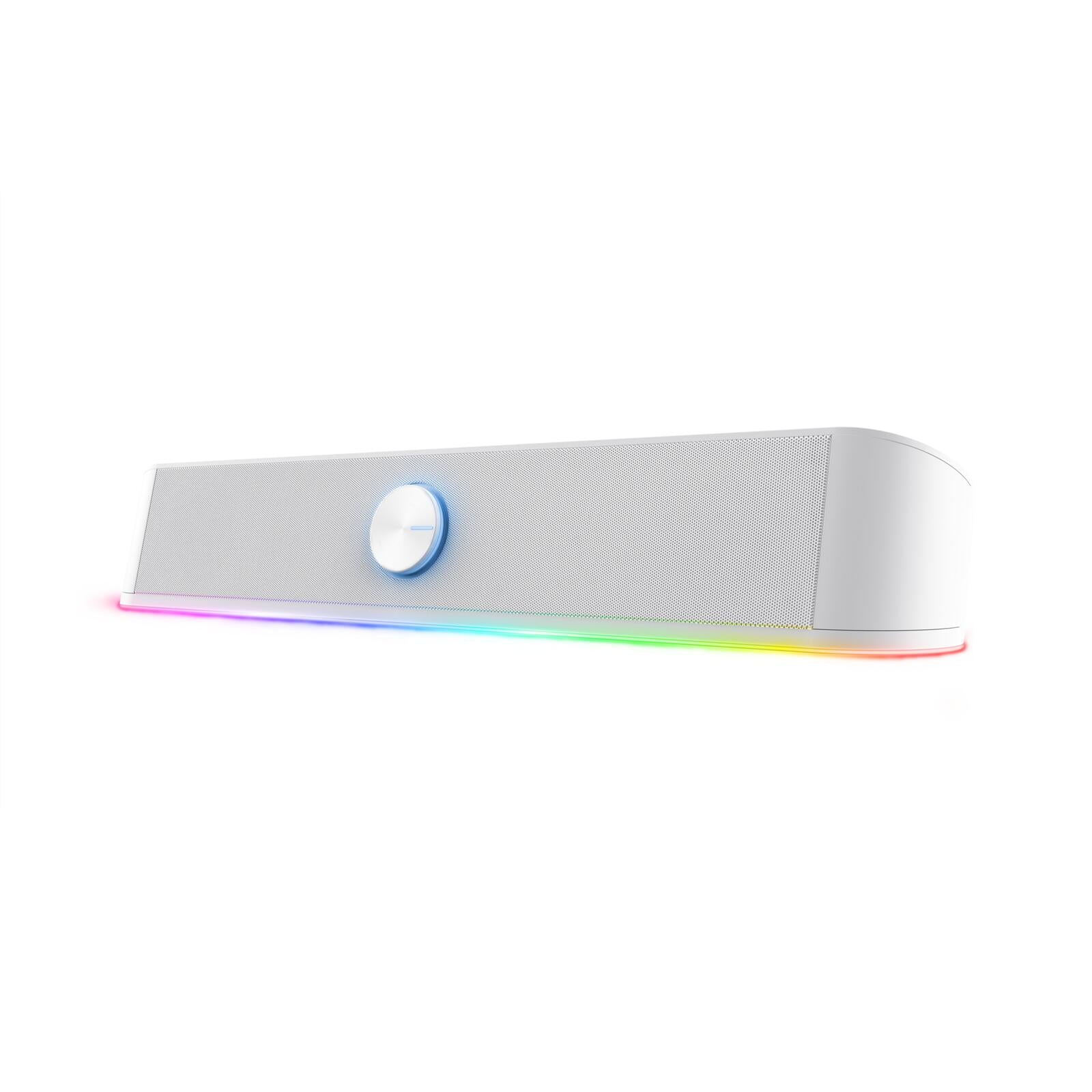 Trust Thorne In RGB-Farben beleuchtete Soundbar - Weiß