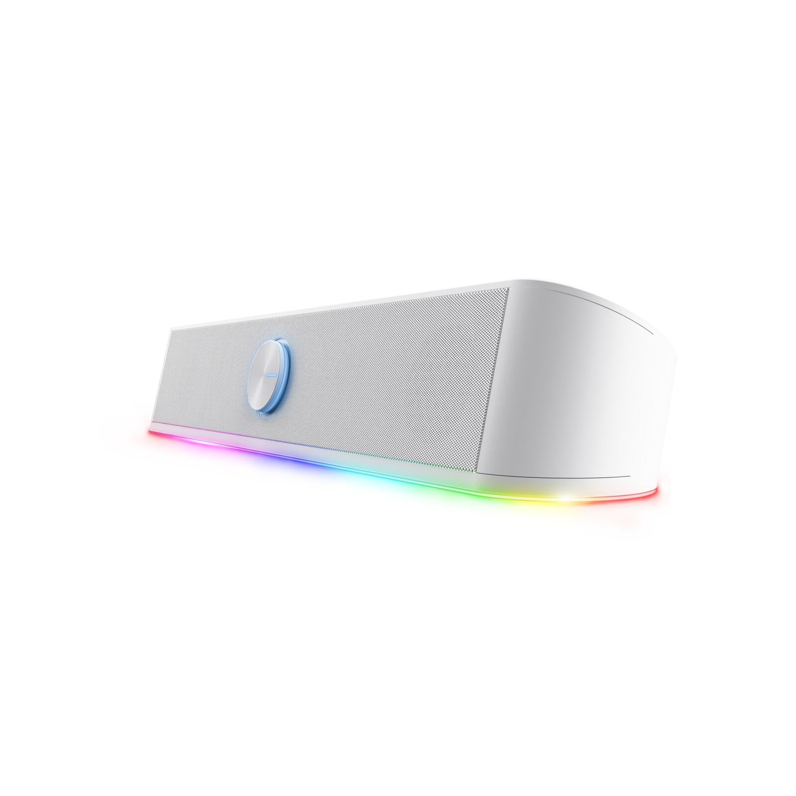 Trust Thorne In RGB-Farben beleuchtete Soundbar - Weiß