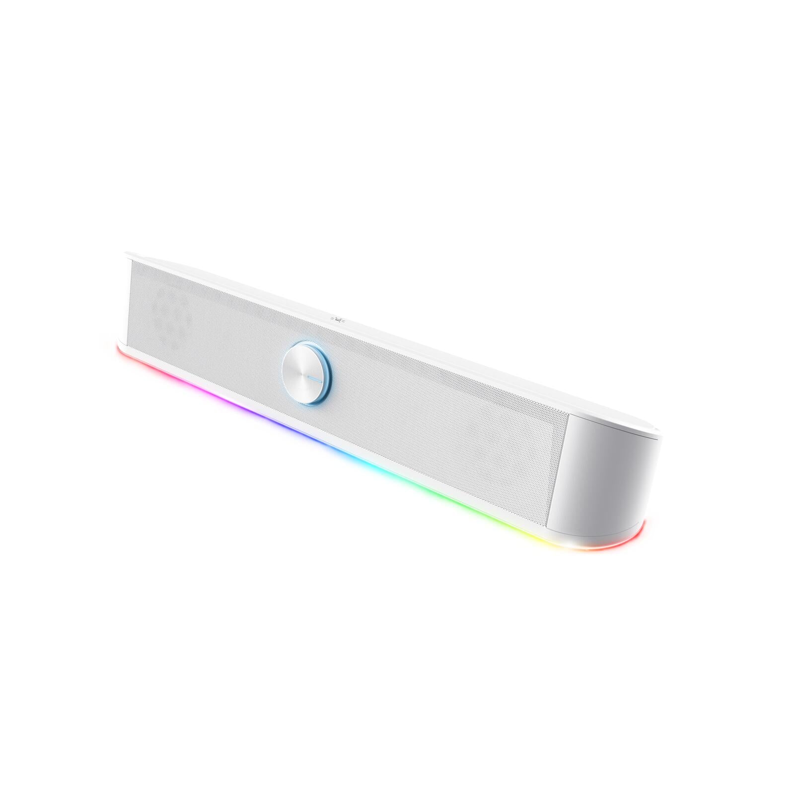Trust Thorne In RGB-Farben beleuchtete Soundbar - Weiß