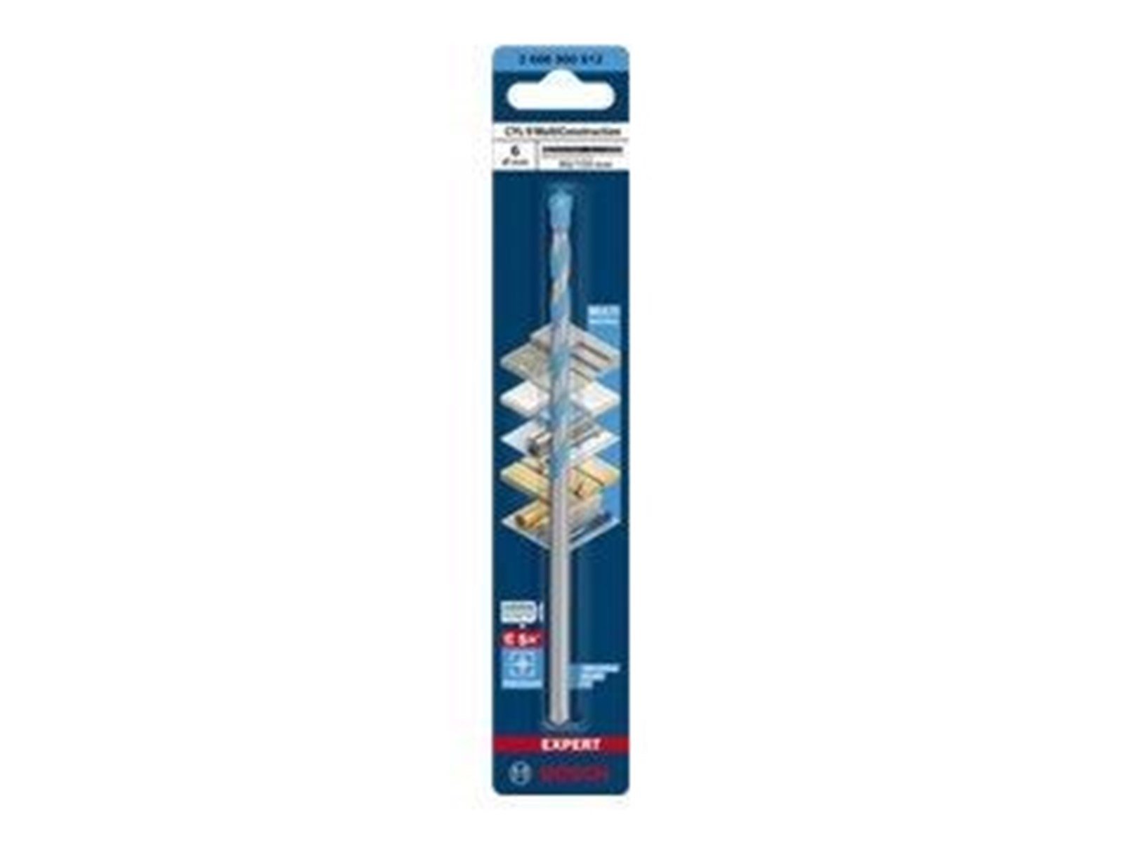 Bosch BOR CYL MULTICONSTRUCTION 6X150MM
