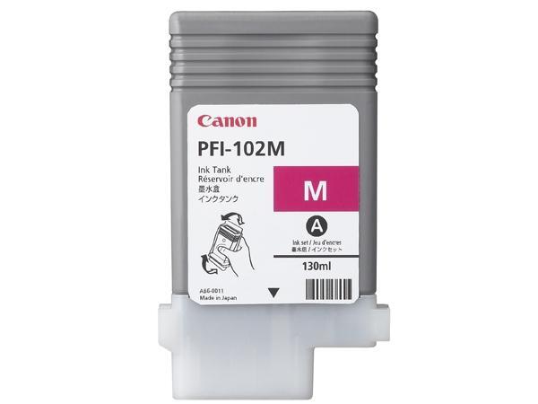 Canon Original PFI-102M Druckerpatrone - magenta 740 Seiten