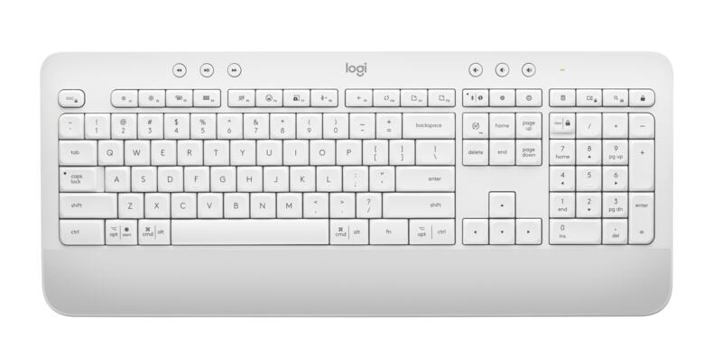 Logitech Signature K650 Tastatur (kabellos, weiß)