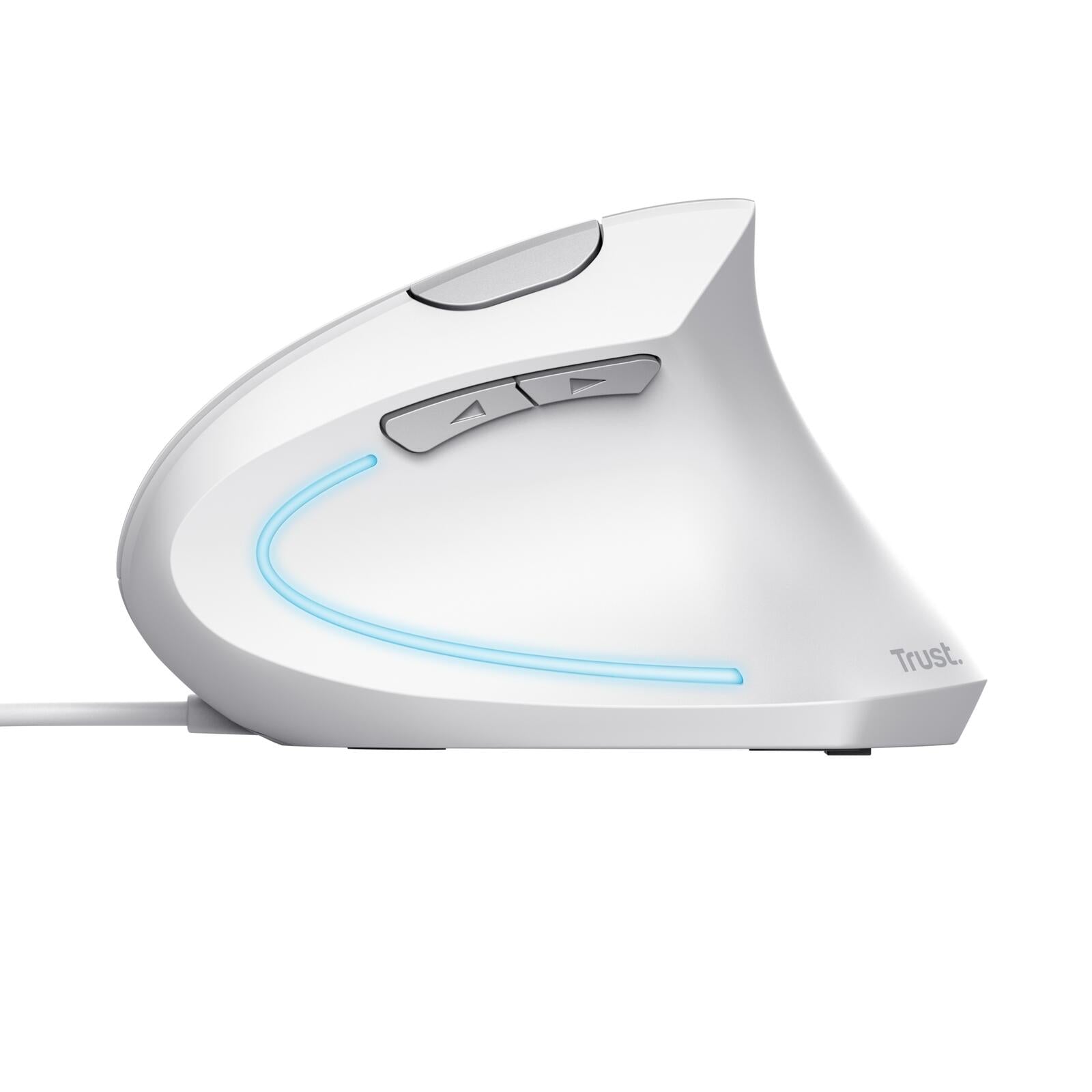Trust Verto Vertikale ergonomische Maus - Weiß