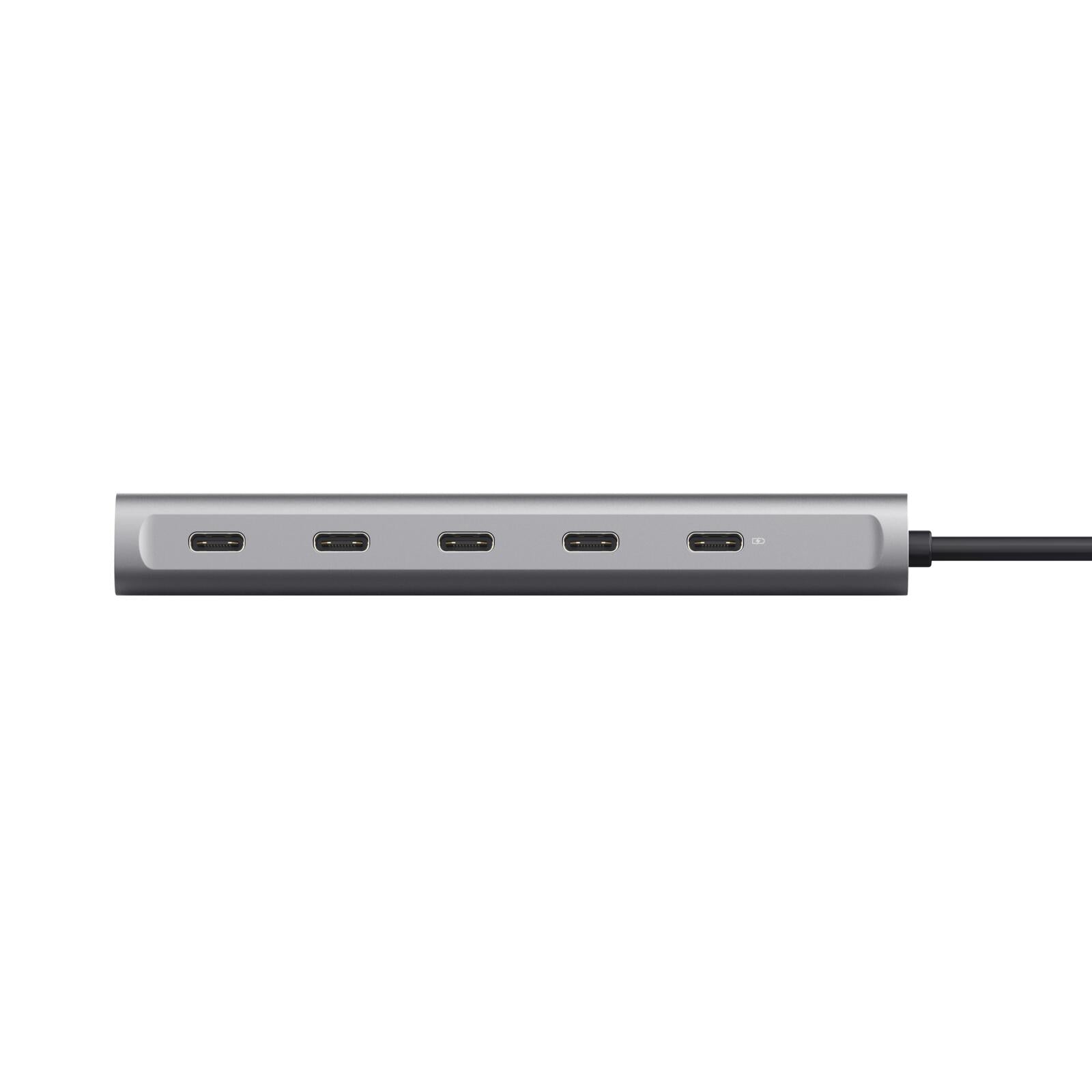 Trust Halyx 5er-Hub für USB-C - Silber