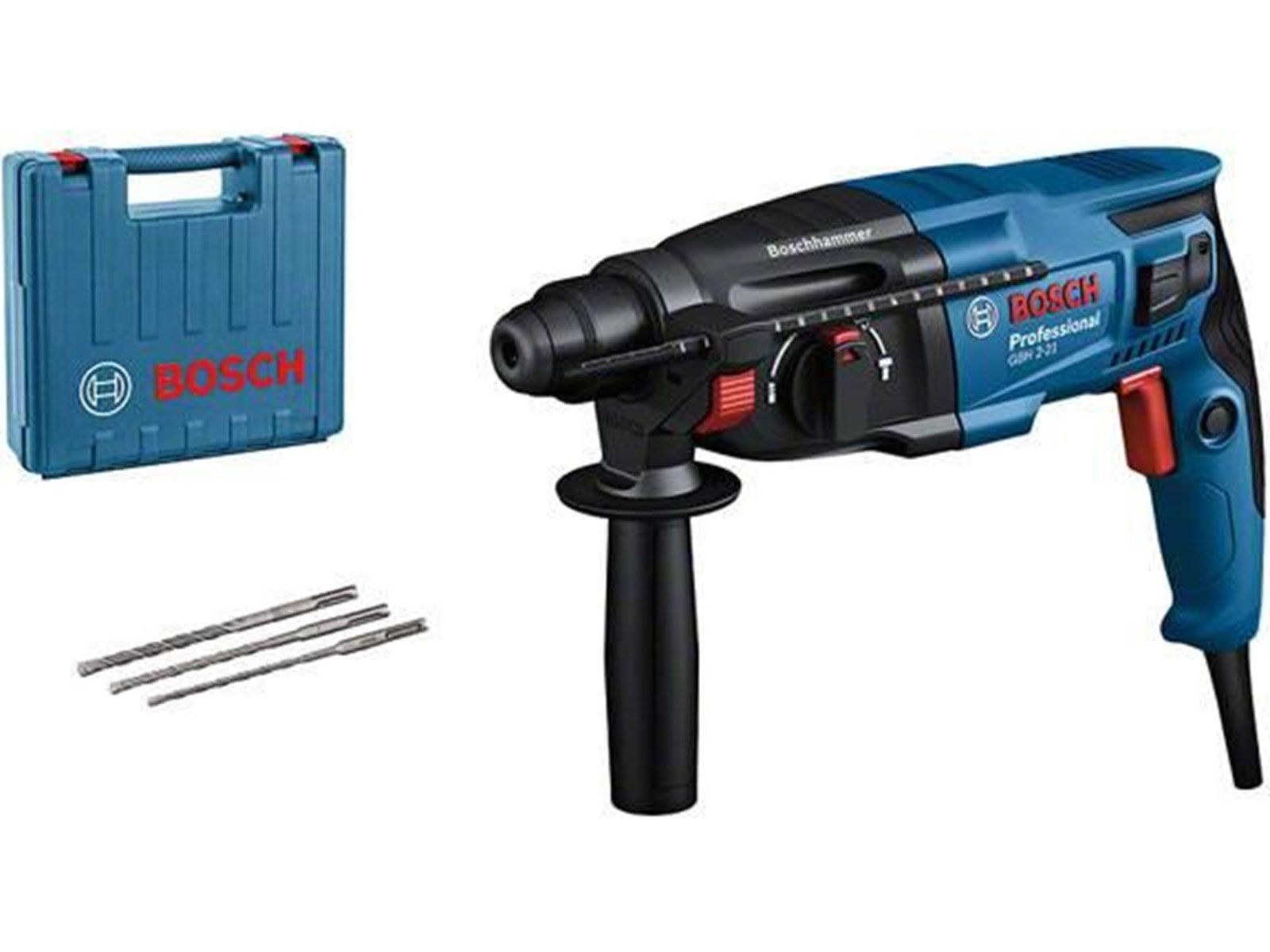 Bosch Professional BOREHAMMER GBH 2-21 M/3BOR SDS-PLUS CASE