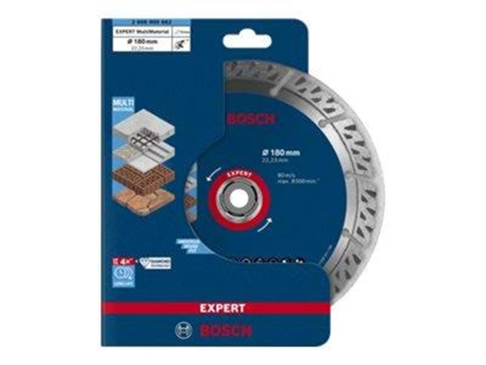 Bosch DIAMANTSKÃ†RESKIVE MULTI 180MM