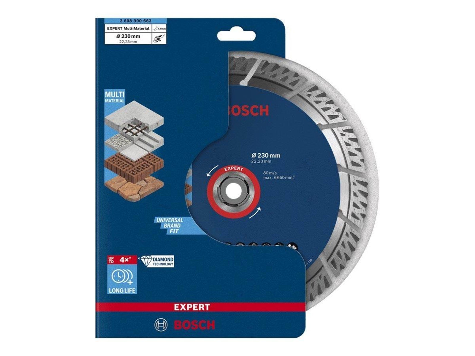 Bosch DIAMANTSKÃ†RESKIVE MULTI 230MM