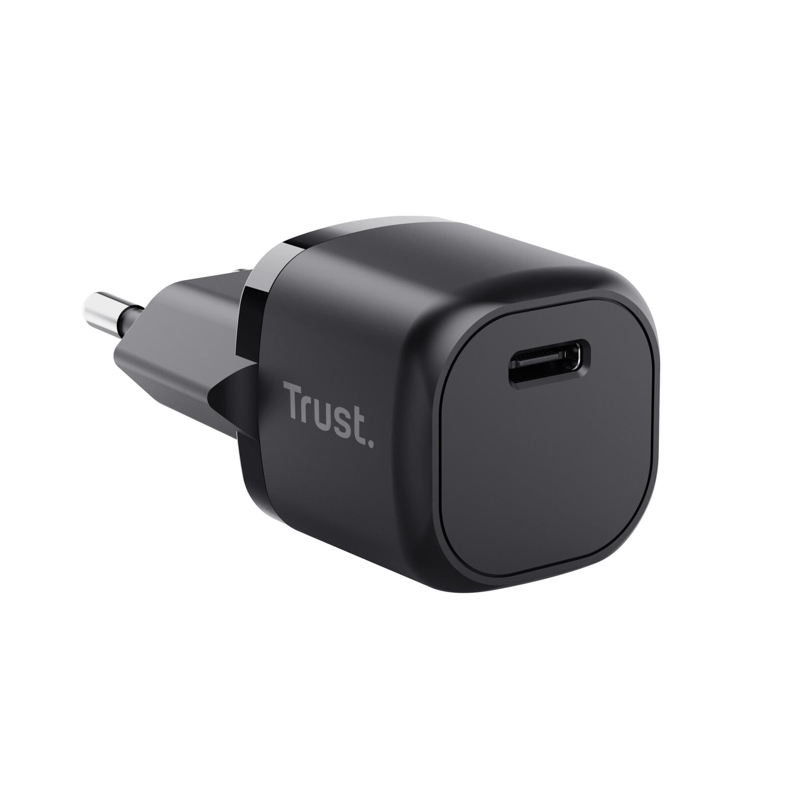 Trust Maxo Ultrakleines USB-C-PD-Ladegerät mit 20 W - Schwarz EU